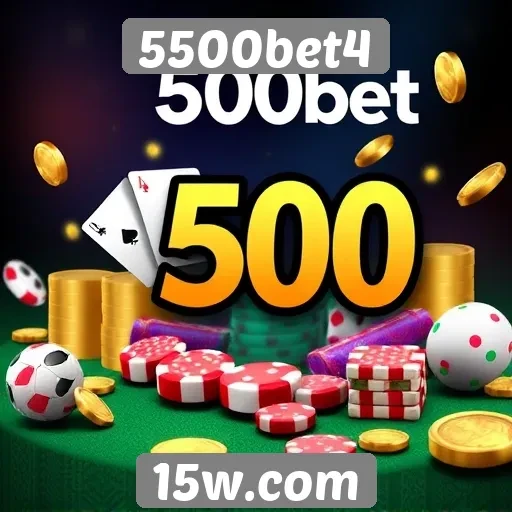 5500bet4 oferece diversos jogos de cassino online